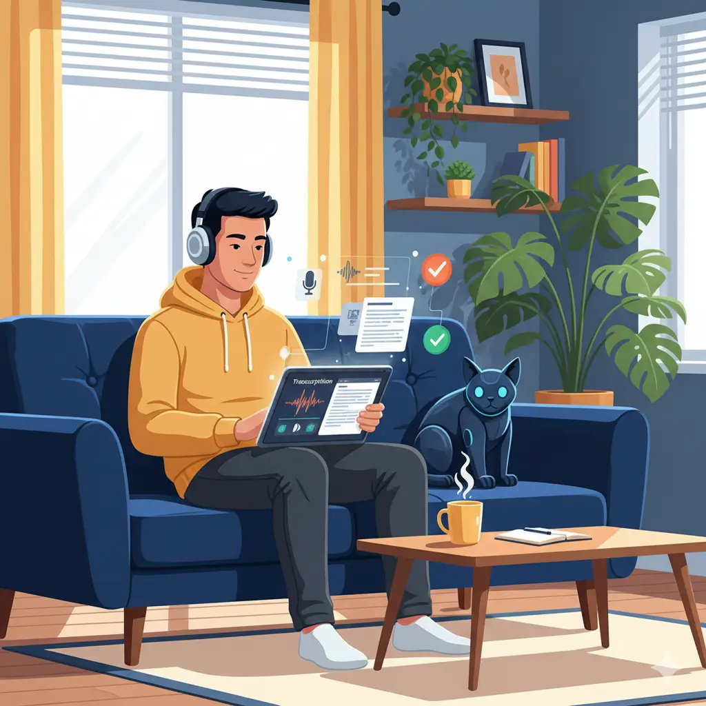 4. الربح من التفريغ النصي (Transcription)