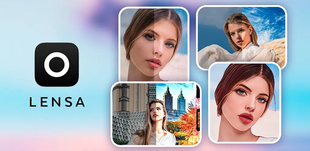 Lensa Lensa AI من أشهر تطبيقات الذكاء الاصطناعي