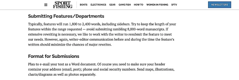 4. Sport Fishing Magazine