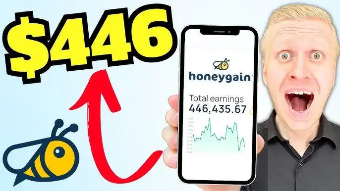 6. Honeygain – الربح من الانترنت دون مجهود 6. Honeygain – الربح من الانترنت دون مجهود