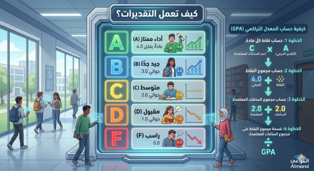 ما هو GPA وما معنى تقديرات GPA؟