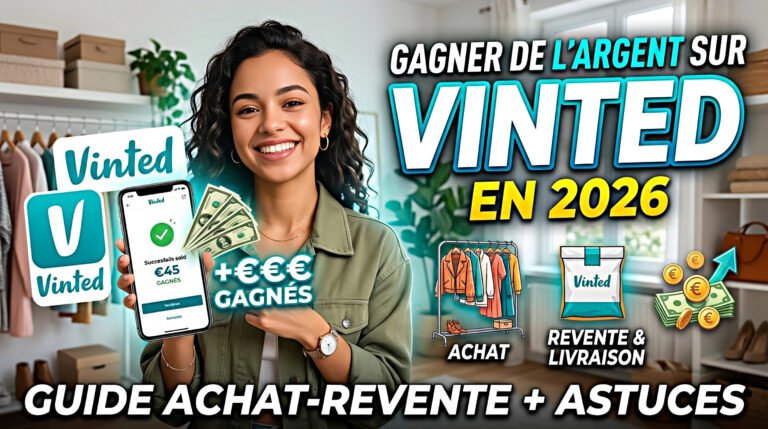 Gagner de l'Argent sur Vinted en 2026 : Guide Achat-Revente + Astuces